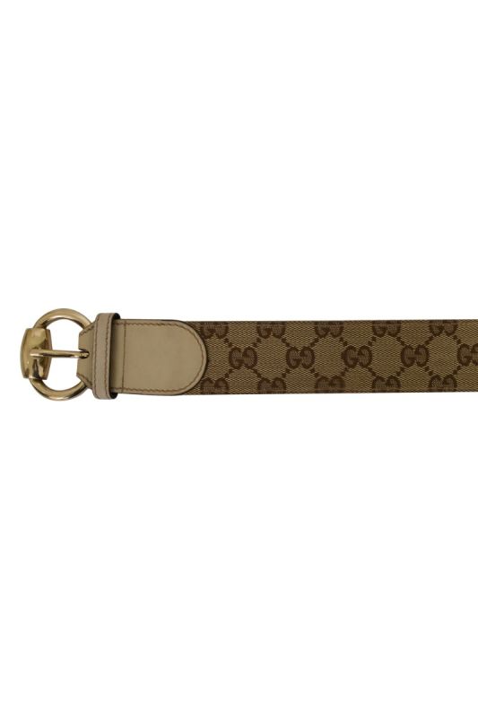 Gucci Guccissima Beige Belt