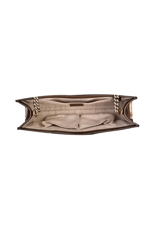 GUCCI GUCCISSIMA BRONZE EMILY CHAIN SHOULDER BAG
