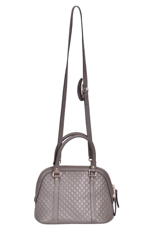 Gucci Guccissima Dome Sling Grey Handbag
