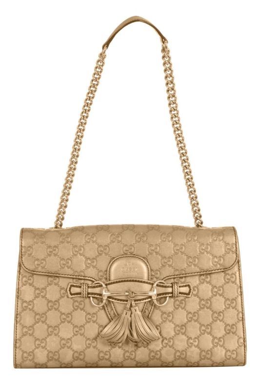 Gucci Emily Golden Medium Handbag