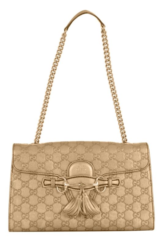 GUCCI GUCCISSIMA EMILY SHOULDER BAG 