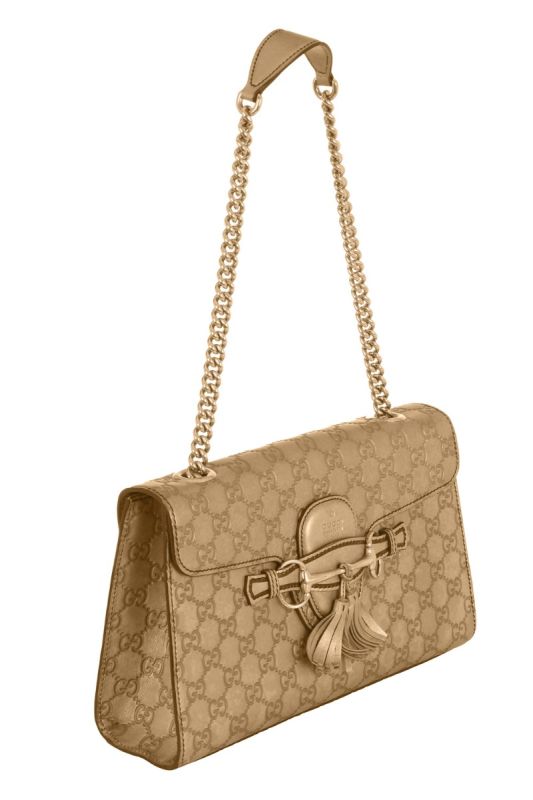 GUCCI GUCCISSIMA EMILY SHOULDER BAG 