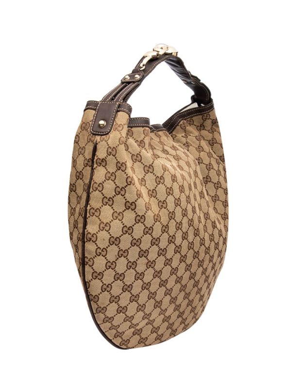 GUCCI GUCCISSIMA LARGE FABRIC HOBO