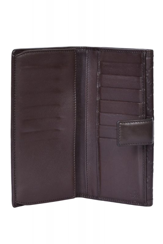 Gucci Guccissima Long Fold Wallet