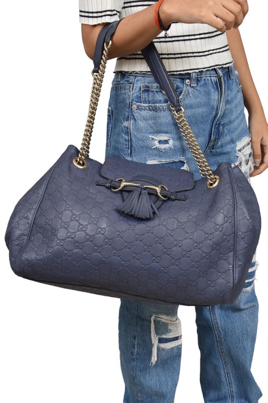 Gucci Guccissima Medium Emily Shoulder Bag RT154-10