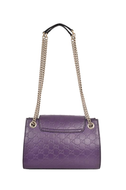 GUCCI GUCCISSIMA SMALL EMILY CHAIN SHOULDER BAG