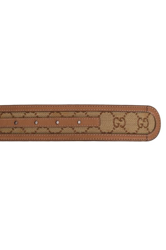 GUCCI HEART SHAPED INTERLOCKING GG BUCKLE BELT
