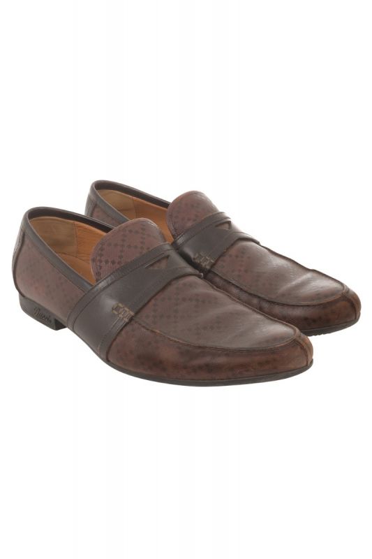 GUCCI HILARY DIAMANTE PENNY LOAFERS