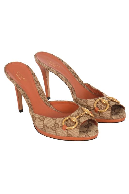 GUCCI HORSEBIT OPEN TOE SANDALS