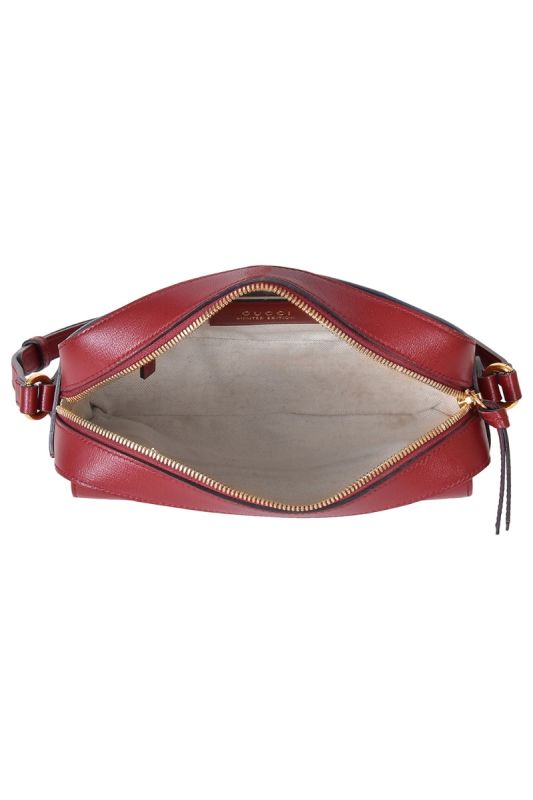 Gucci Horsebit Red/Blue Crossbody Bag