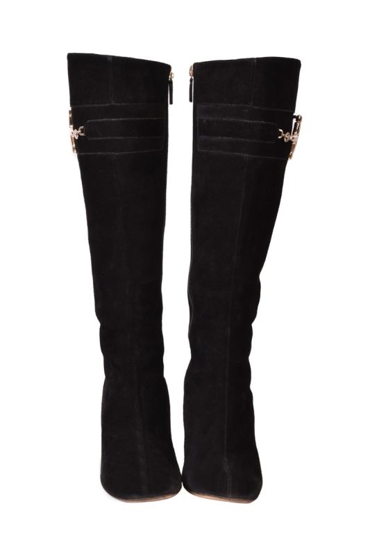 Gucci Horsebit Suede Boots