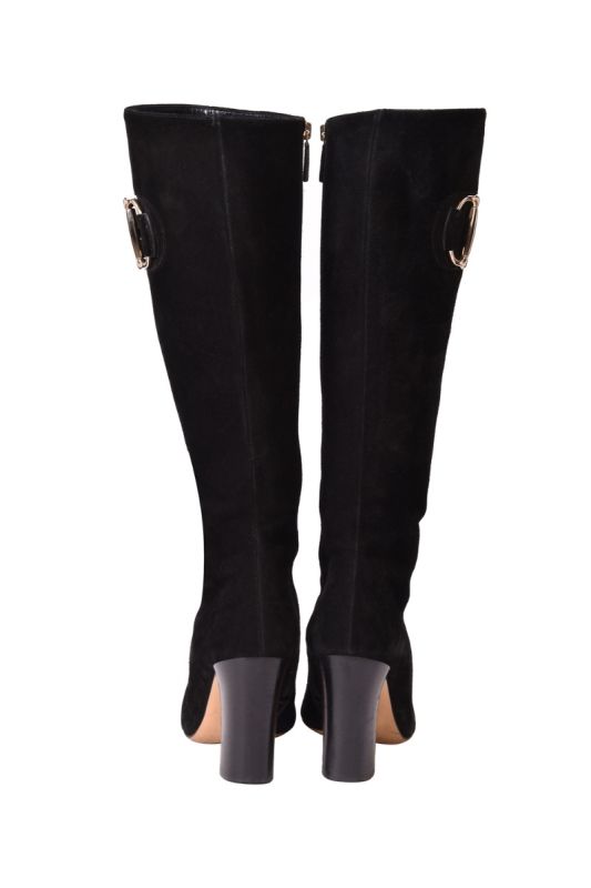 Gucci Horsebit Suede Boots