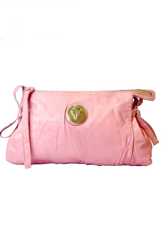 GUCCI HYSTERIA LEATHER CLUTCH