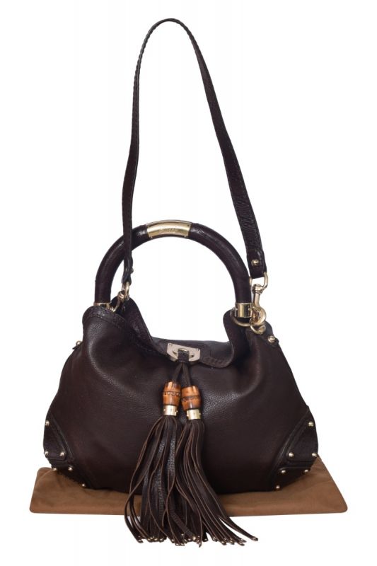 Gucci Indy Brown Hobo Bag