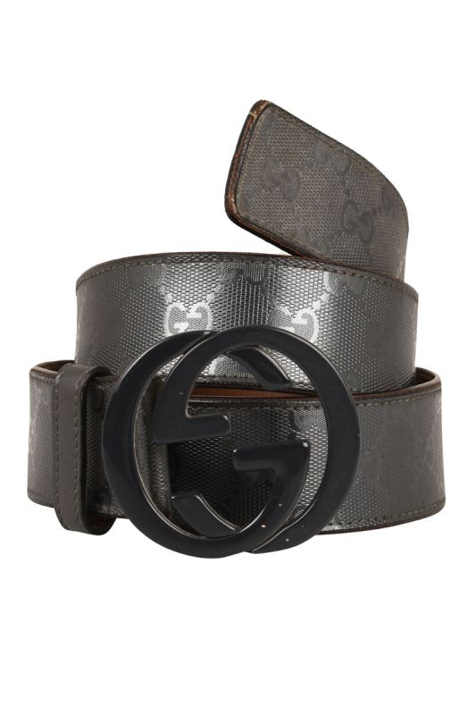 GUCCI GG INTERLOCKING MMONOGRAM BELT
