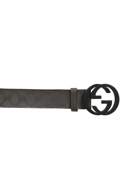 GUCCI GG INTERLOCKING MMONOGRAM BELT