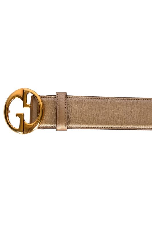 GUCCI INTERLOCKING GG BUCKLE BELT
