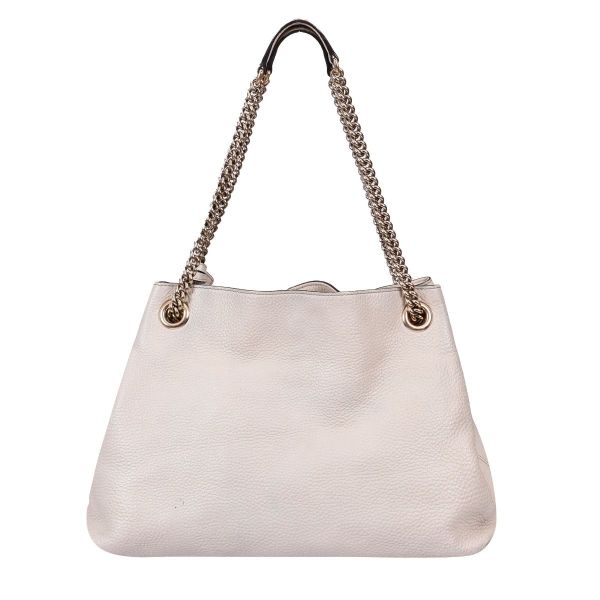 GUCCI LEATHER SOHO TOTE BAG