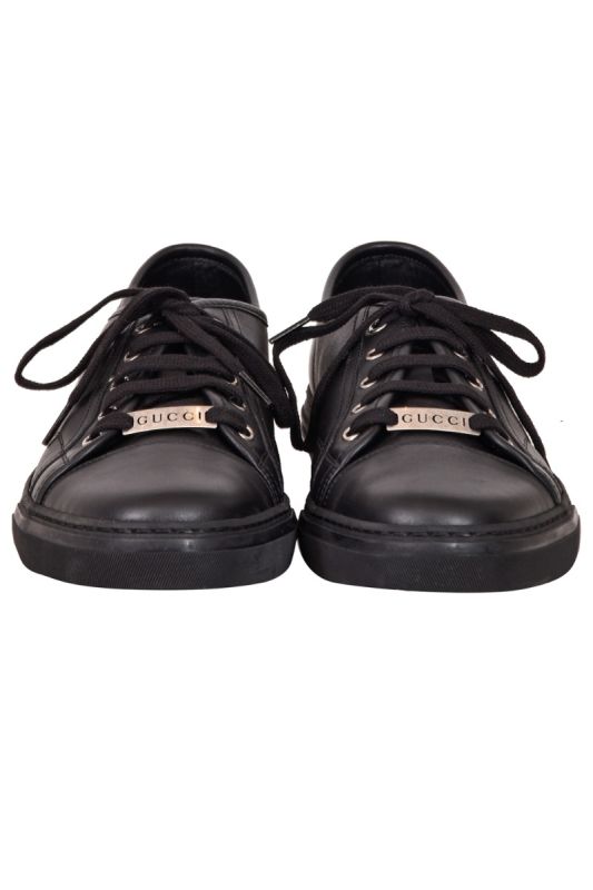 Gucci Men’s Nappa Leather Low-Top Sneakers