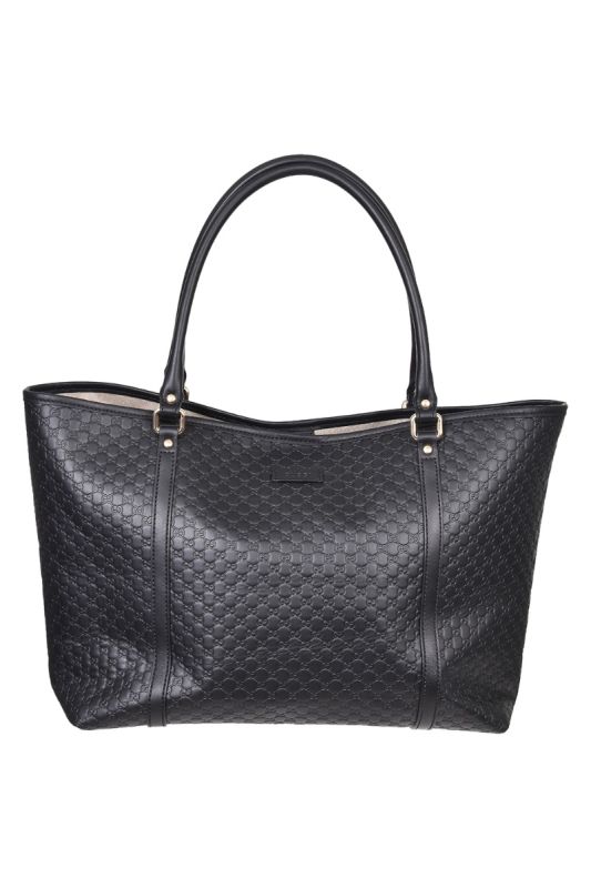 Gucci Micro Guccissima Black Leather bag
