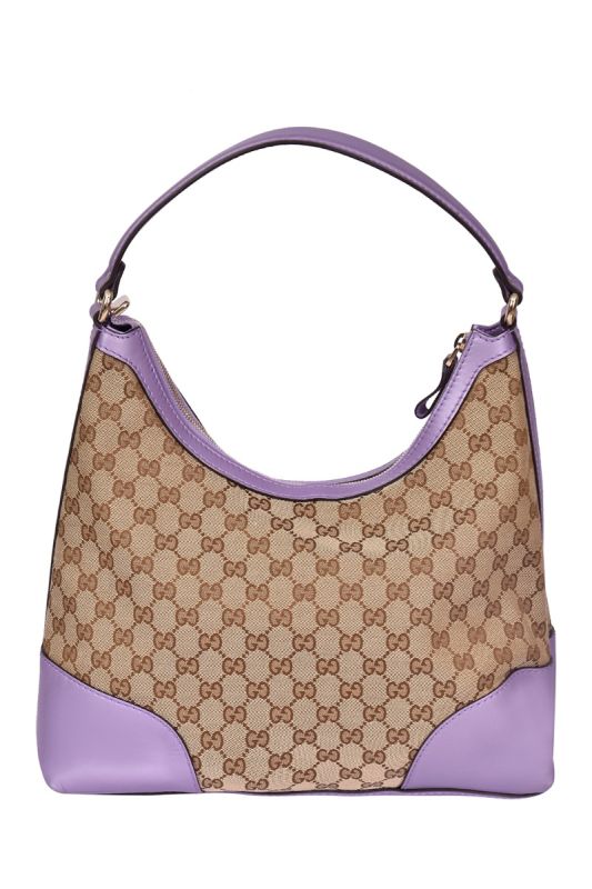 Gucci Monogram Medium Lovely Heart Hobo Bag