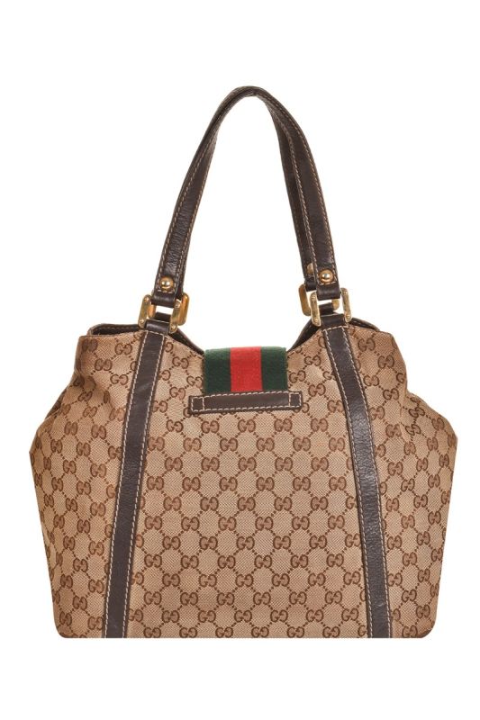 GUCCI NEW LADIES WEB TOTE BAG