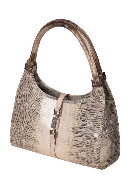 Gucci New Snakeskin Jackie Shoulder Bag