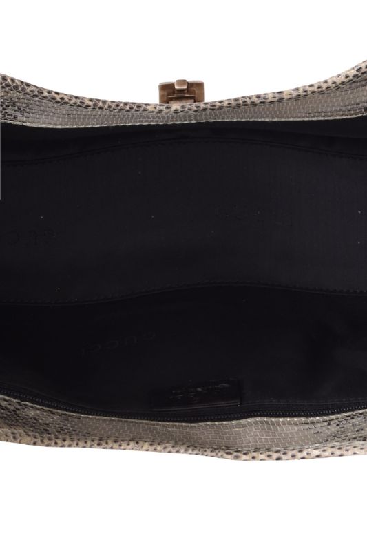 Gucci New Snakeskin Jackie Shoulder Bag