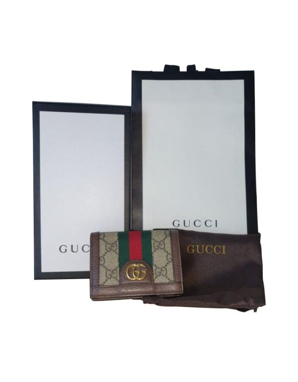 GUCCI OPHIDIA GG BI-FOLD WALLET