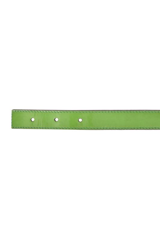 Gucci Patent Leather Bow Buckle Belt