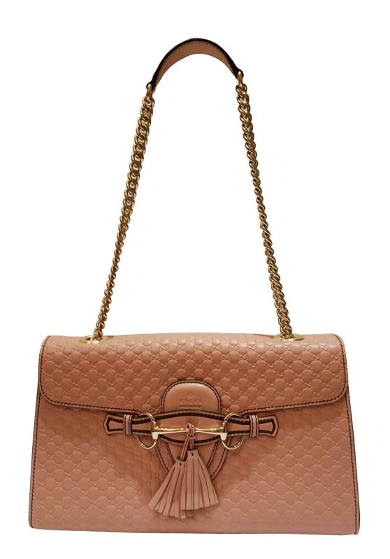 GUCCI PEACH MEDIUM EMILY SHOULDER BAG