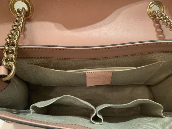 GUCCI PEACH MEDIUM EMILY SHOULDER BAG