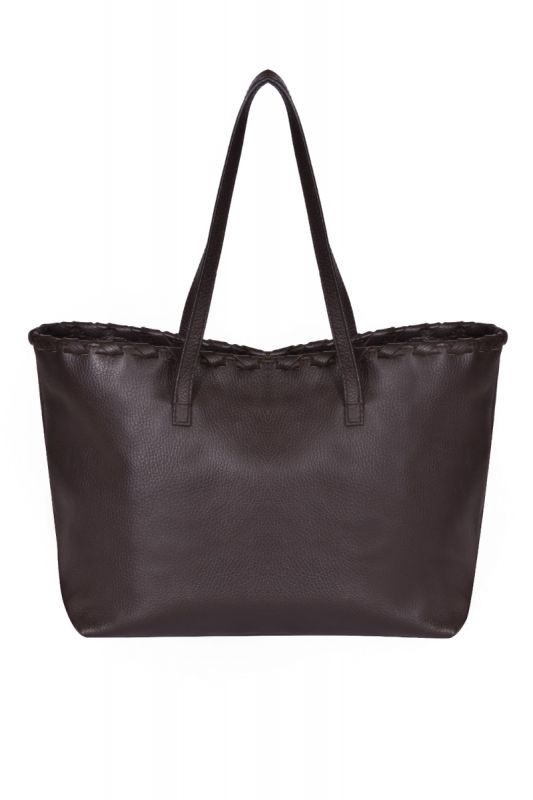 Gucci Pebbled Calfskin Bamboo Tassel Tote Bag