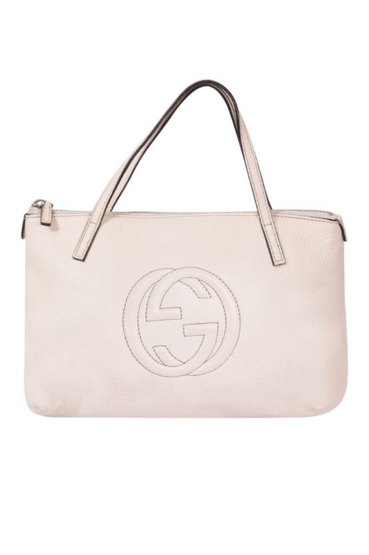 Gucci Pebbled Calfskin Soho Bag