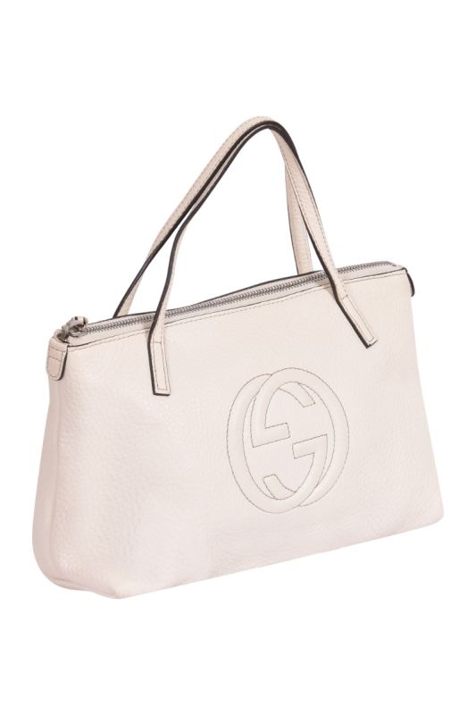 Gucci Pebbled Calfskin Soho Bag