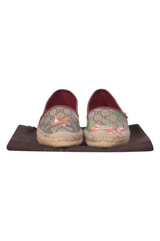 Gucci Pilar GG Canvas Printed Espadrilles