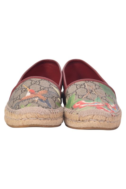Gucci Pilar GG Canvas Printed Espadrilles