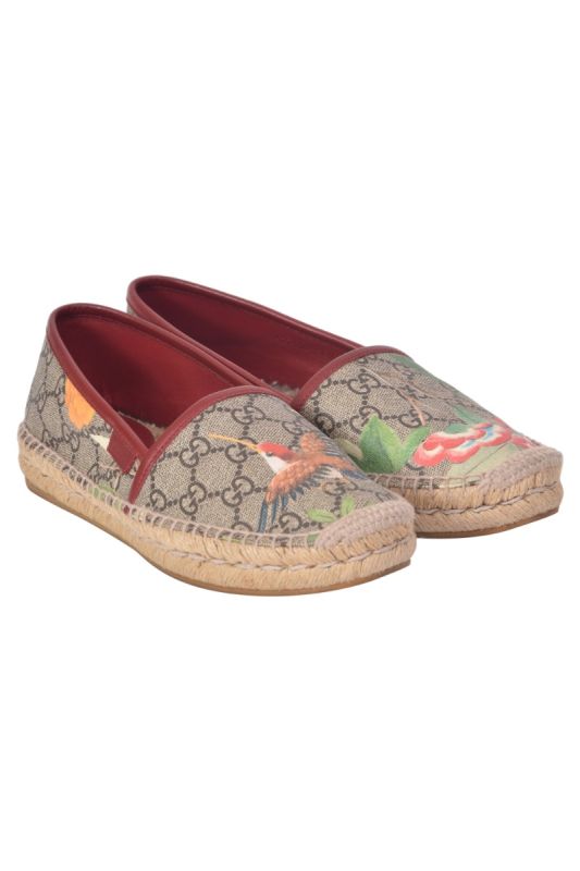 Gucci Pilar GG Canvas Printed Espadrilles