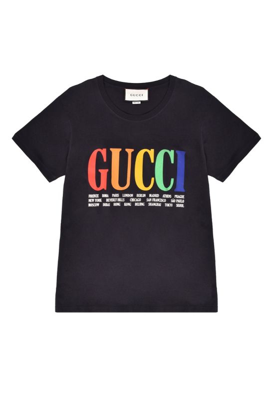 Gucci Rainbow Cities T Shirt