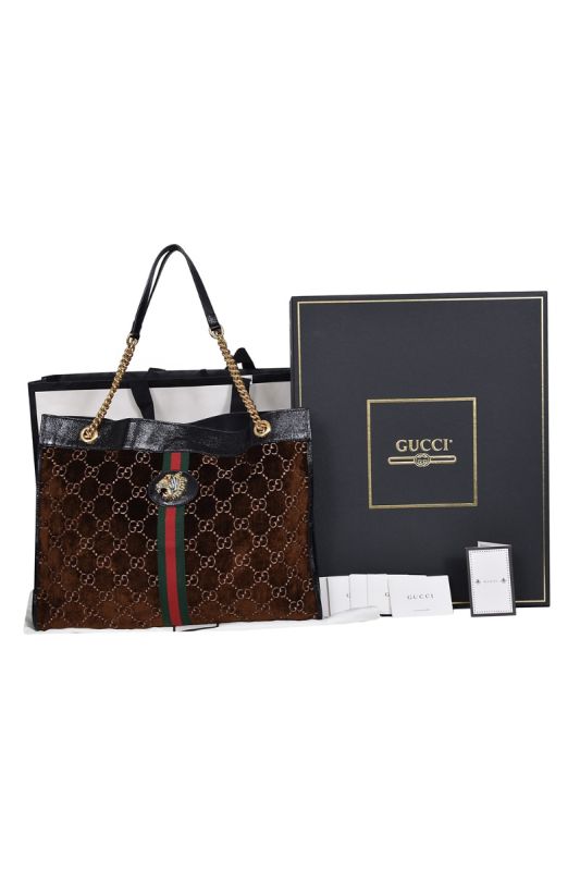 Gucci Rajah Monogram Tote Bag
