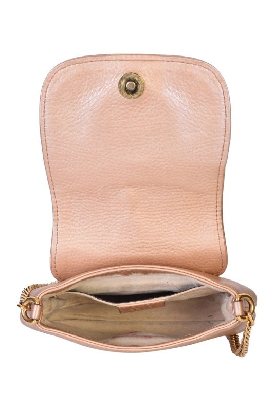 GUCCI ROSE GOLD CROSSBODY BAG