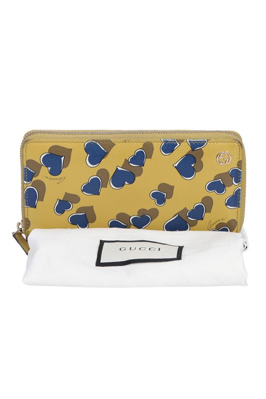 Gucci Shanghai Heartbeat Continental Wallet