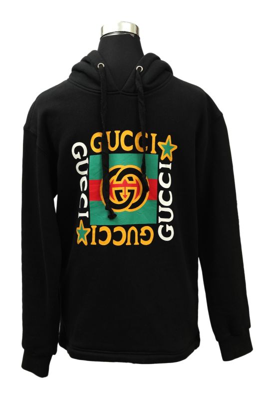 Gucci Size S GG Printed Hoodie