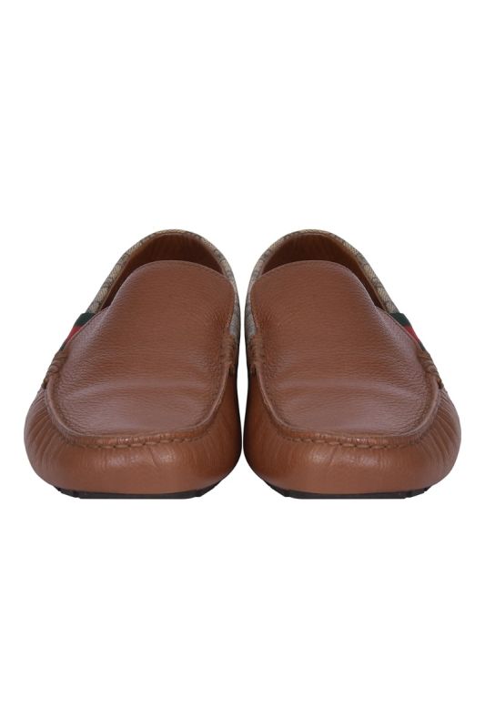 Gucci Slip-On Brown Loafers