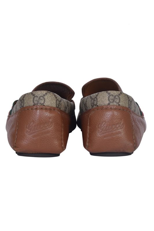 Gucci Slip-On Brown Loafers