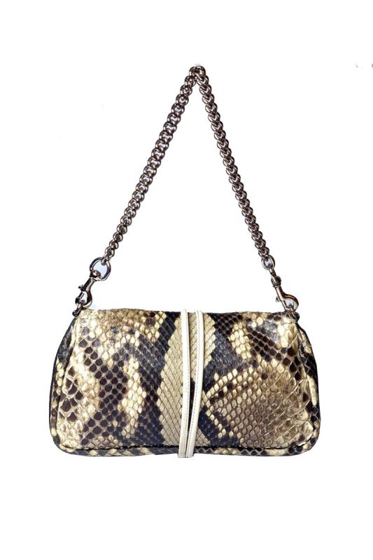 GUCCI SMALL EXOTIC LEATHER BAMBOO SLING