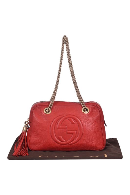 Gucci Soho Leather Shoulder Bag