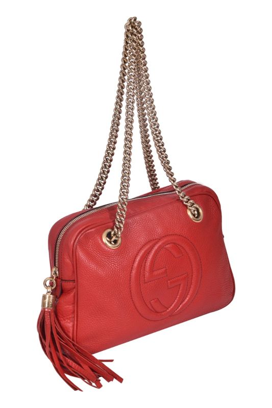 Gucci Soho Leather Shoulder Bag