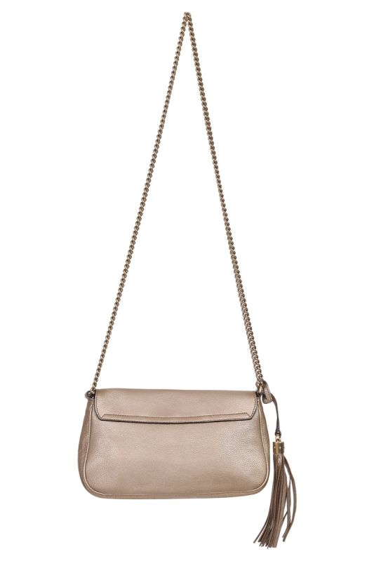 Gucci Soho Pebbled Crossbody Bag