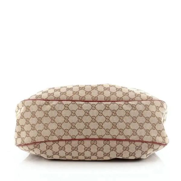 GUCCI SUKEY HOBO GG CANVAS BAG